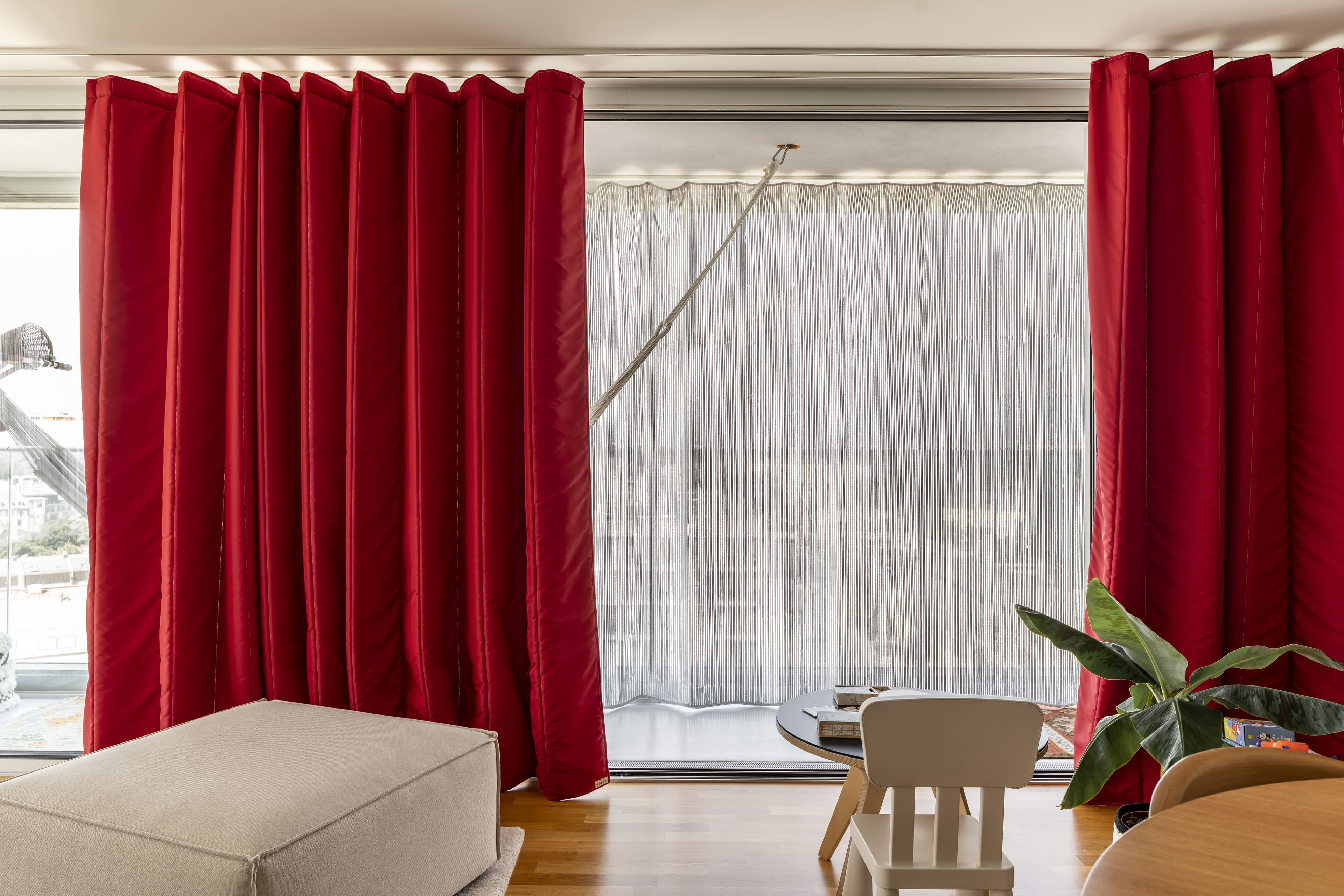 Rideau thermique anti-chaleur