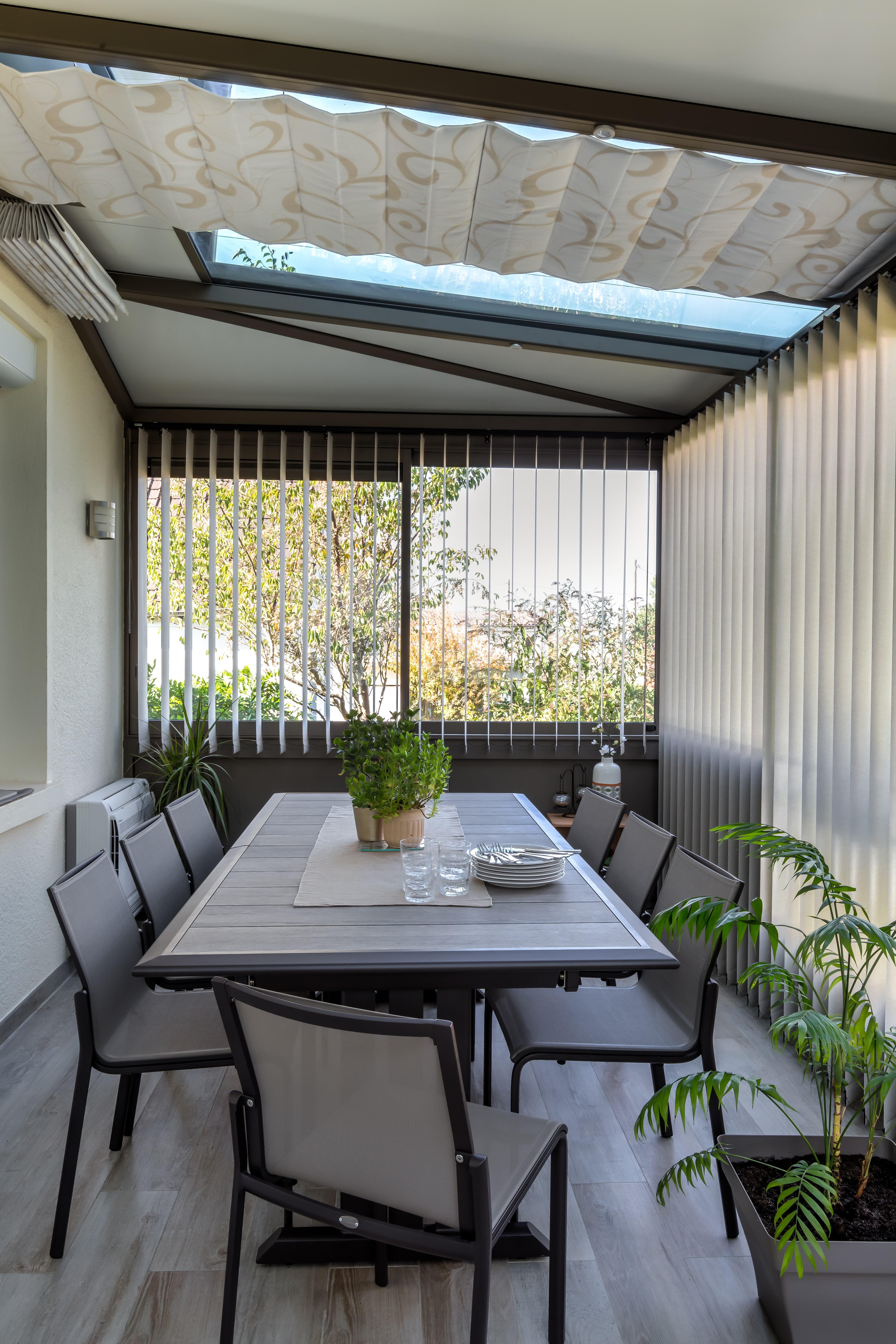 Store bateau anti-chaleur – Entre travées