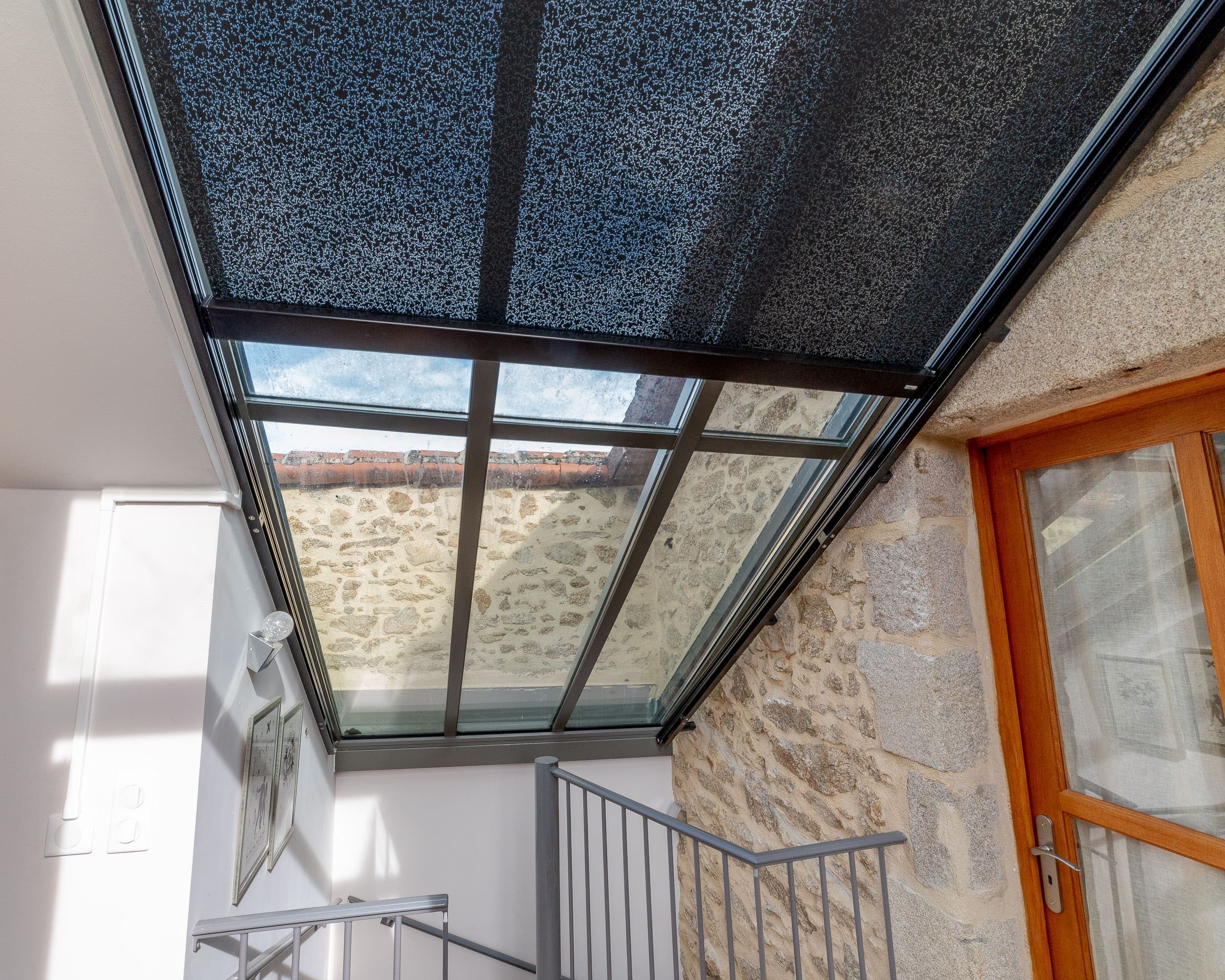 Store enrouleur anti-chaleur – Toiture plate